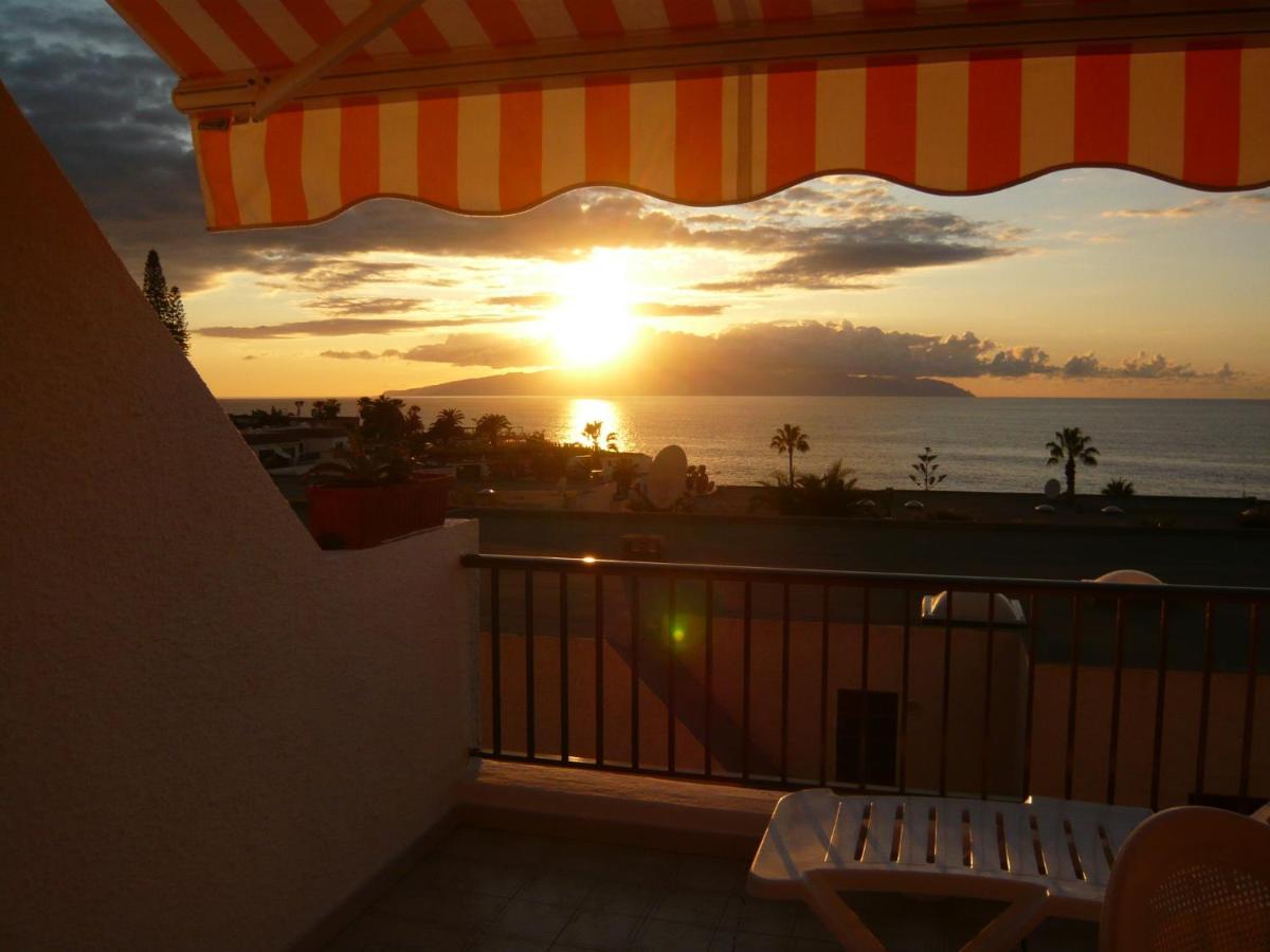 Apartment Mit Sonnenterrasse Und Panorama - Meerblick, 5 Min. Von Hafen + Strand Acantilado de los Gigantes Exterior photo