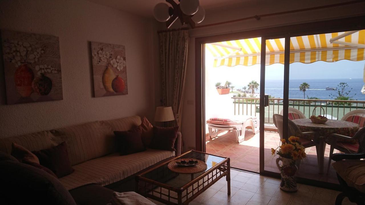 Apartment Mit Sonnenterrasse Und Panorama - Meerblick, 5 Min. Von Hafen + Strand Acantilado de los Gigantes Exterior photo